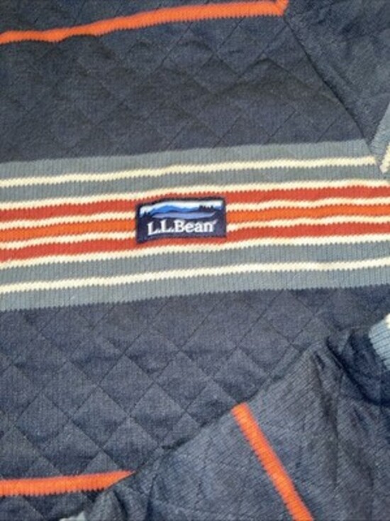L. L. Bean Quarter Snap Quilted Pullover XXL - Picture 3 of 8